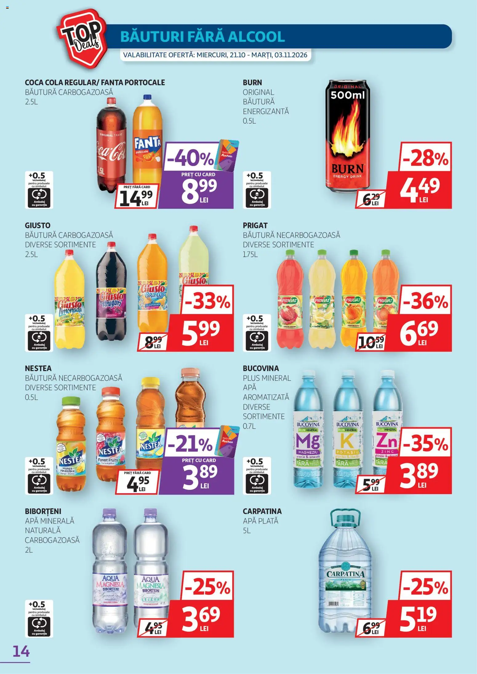 Noul catalog Auchan – valabil de la 21.10.2026 | Pagină: 14