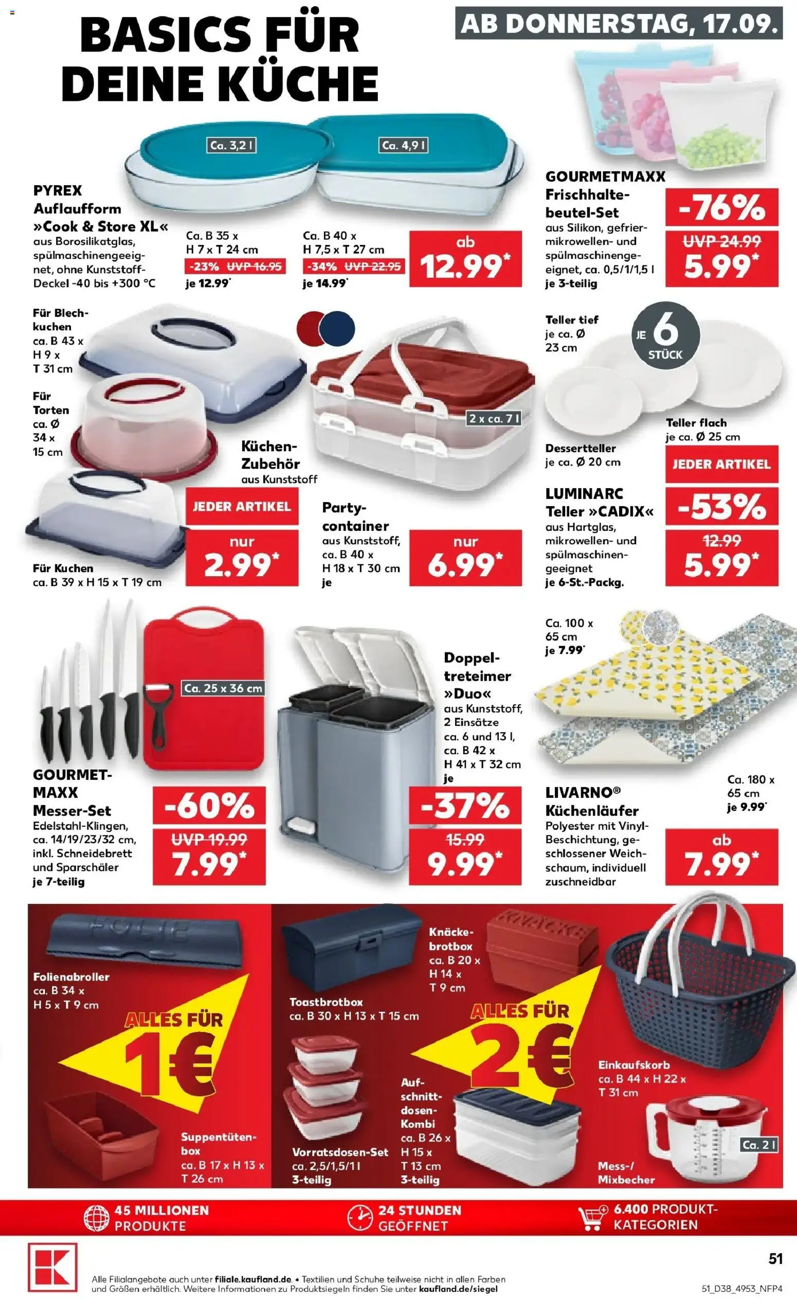 Prospekt Kaufland ab 14.09.2026 » Angebote Online zum Blättern | Seite: 63 | Produkte: Küche, Kuchen