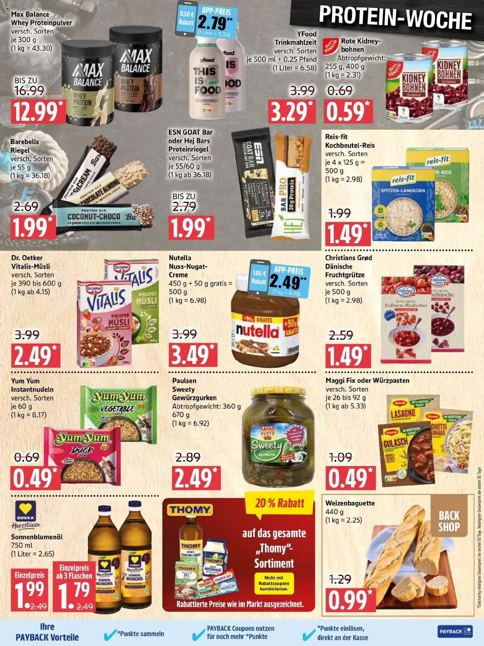 Marktkauf Prospekt Prenzlau (ab 17.08.2026) » Angebote online | Seite: 5 | Produkte: Sonnenblumenol, Lasagne, Gulasch, Rhabarber