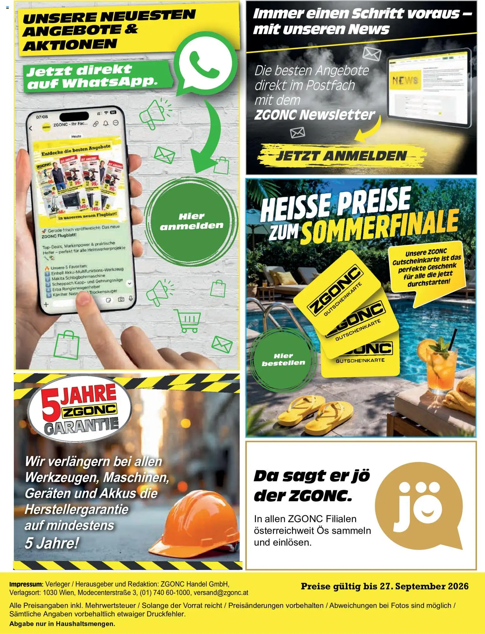 Zgonc Sommerschluss-Verkauf gültig ab 03.09.2026 | Seite: 14