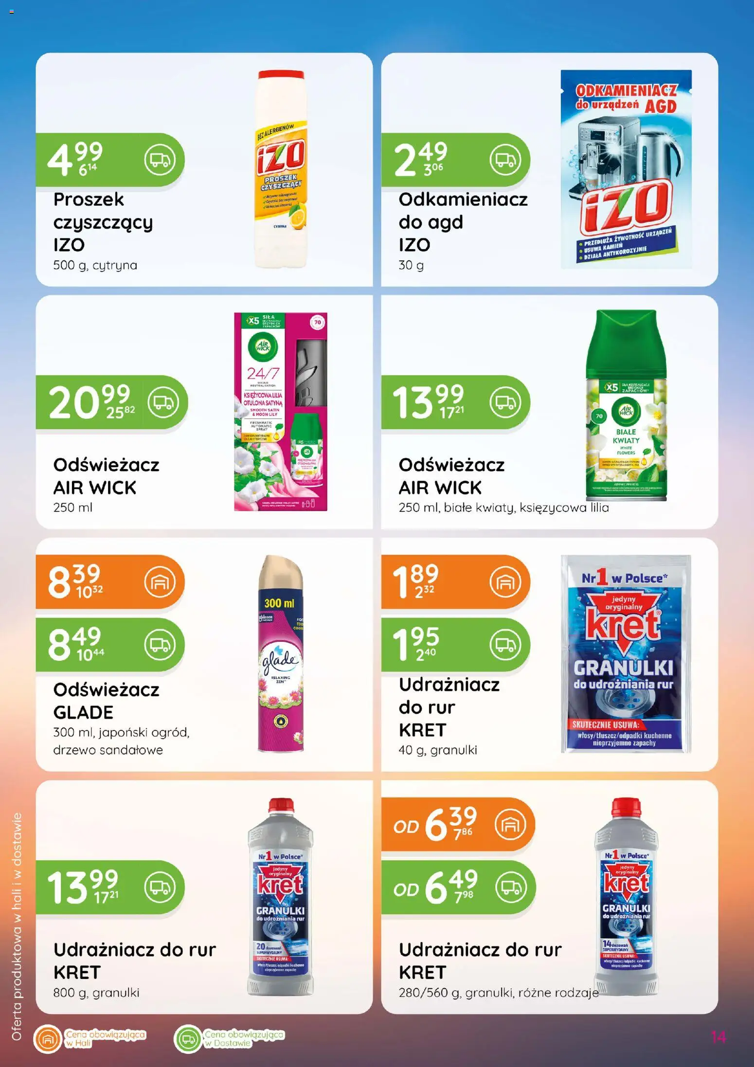 Eurocash gazetka - Katalog Chemiczny od 03.09.2026 | Strona: 14 | Produkty: Cytryna, Proszek, Odkamieniacz, Kwiaty