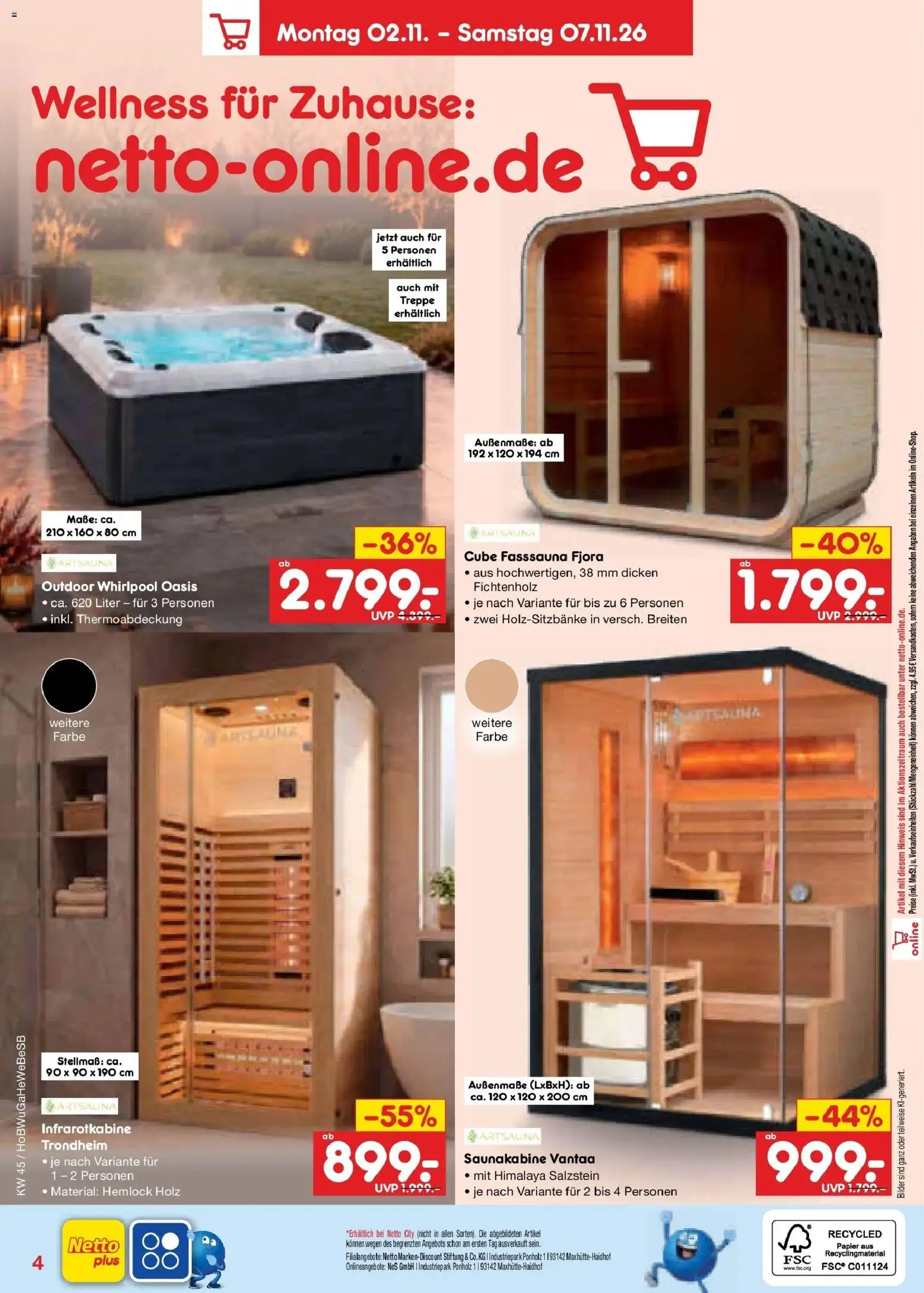 Netto Marken-Discount Prospekt Berlin-Prenzlauer Berg (ab 02.11.2026) » Angebote | Seite: 43 | Produkte: Bilder