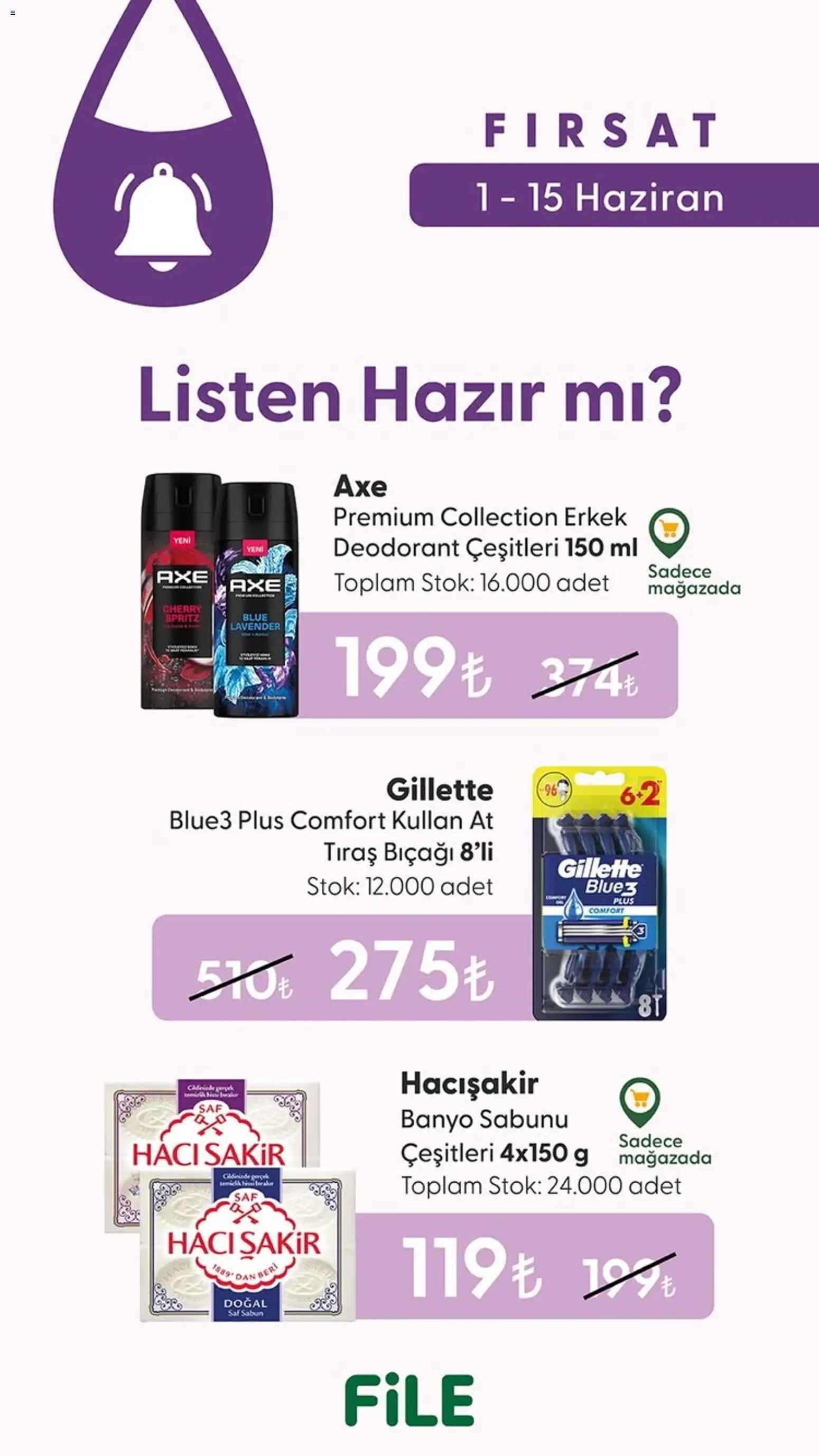 File Market Katalog - 01.06.2026 tarihinden itibaren geçerlidir | Sayfa: 2 | Ürünler: Diş macunu