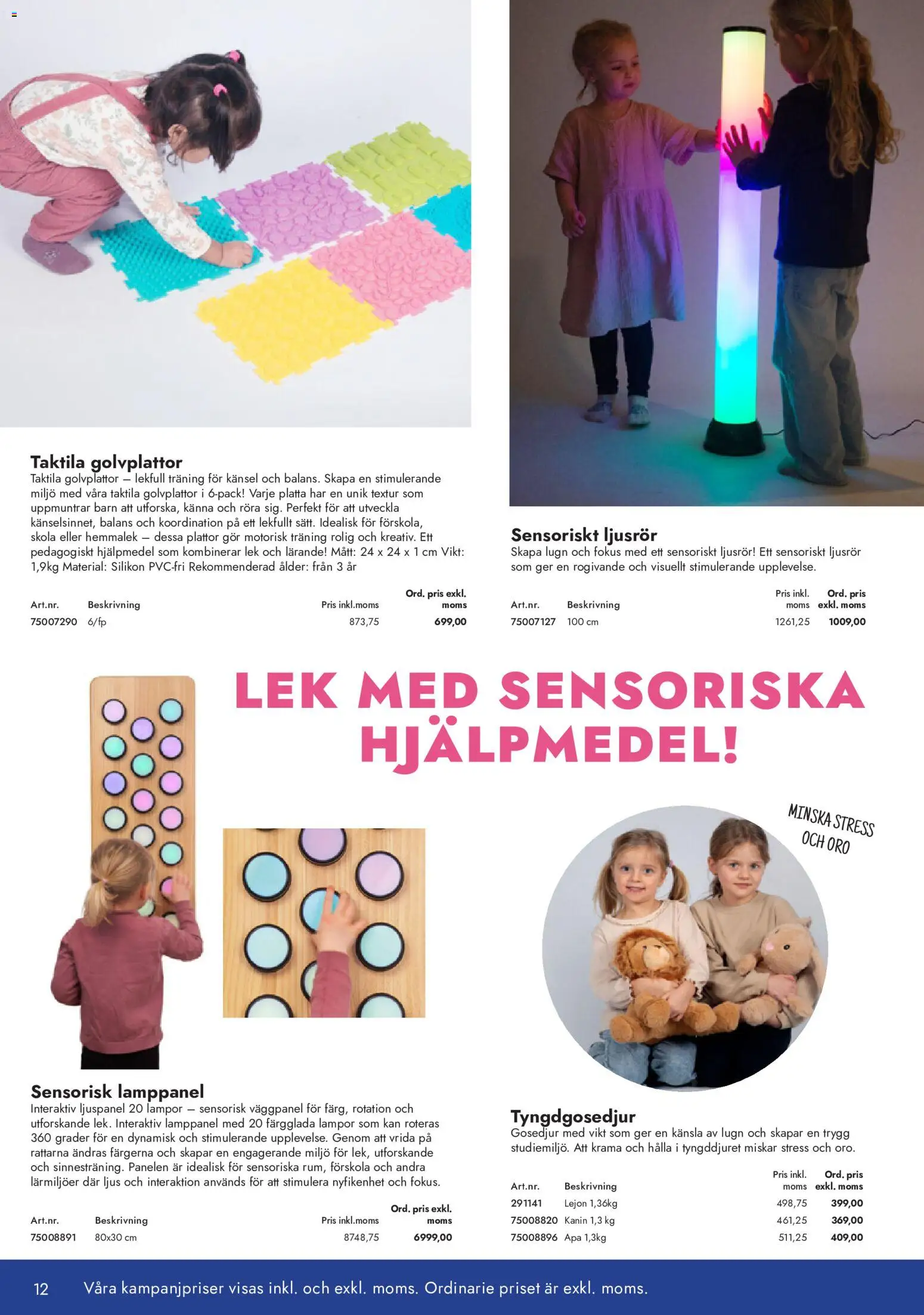 Lyreco reklamblad aktuell från 23/09/2026 | Sida: 12 | Produkter: Gosedjur, Kanin, Ljus