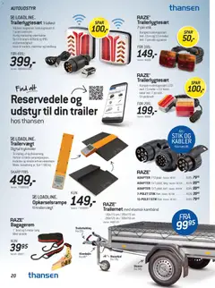 Thansen - Tilbudsavis gyldig fra 29/07/2026 | Side: 20 | Produkter: Skærm, Stik, Trykmåler, Maling