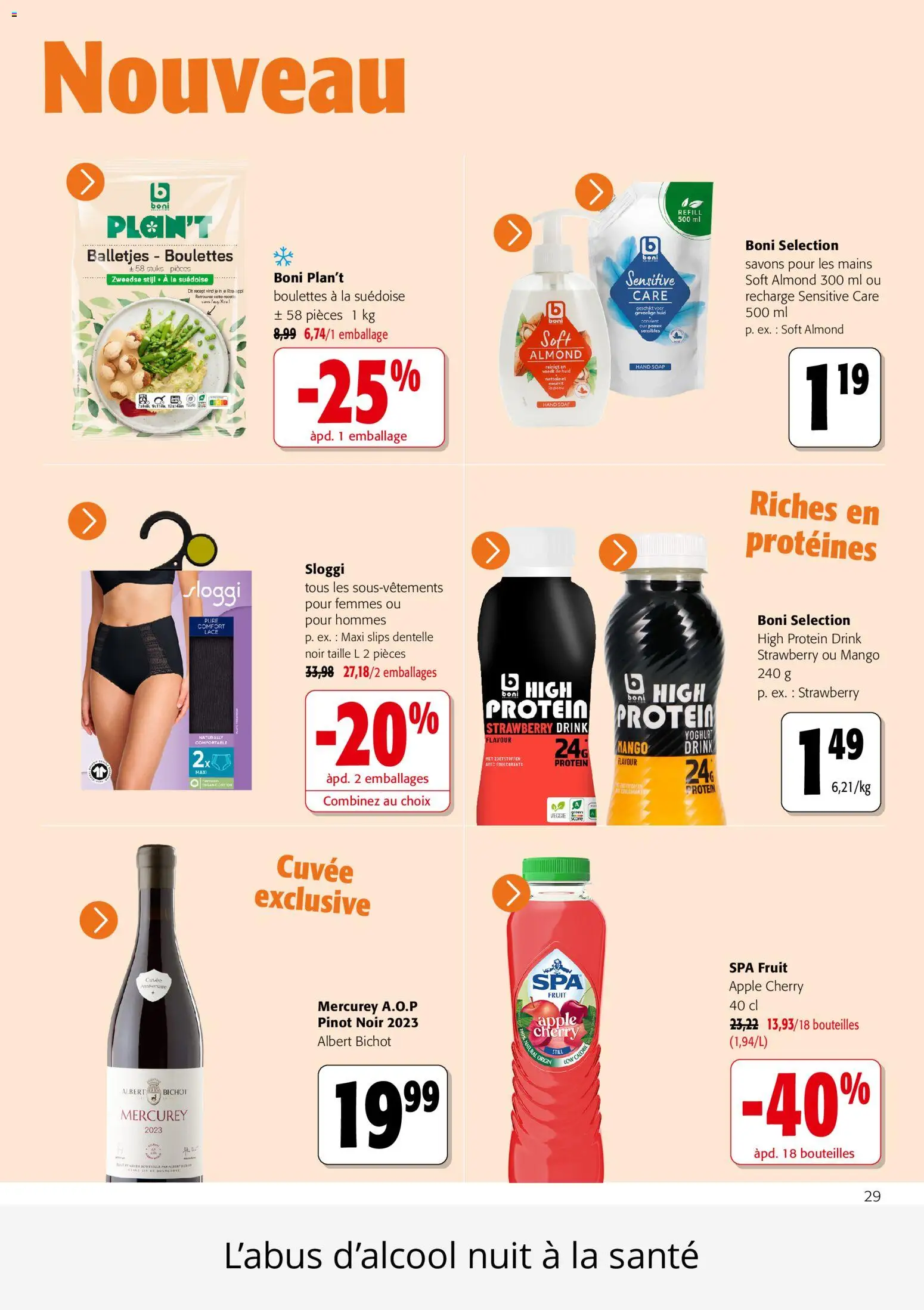 {H1} | Pagina: 29 | Producten: La, Fruit, Zoetstoffen, Yoghurt