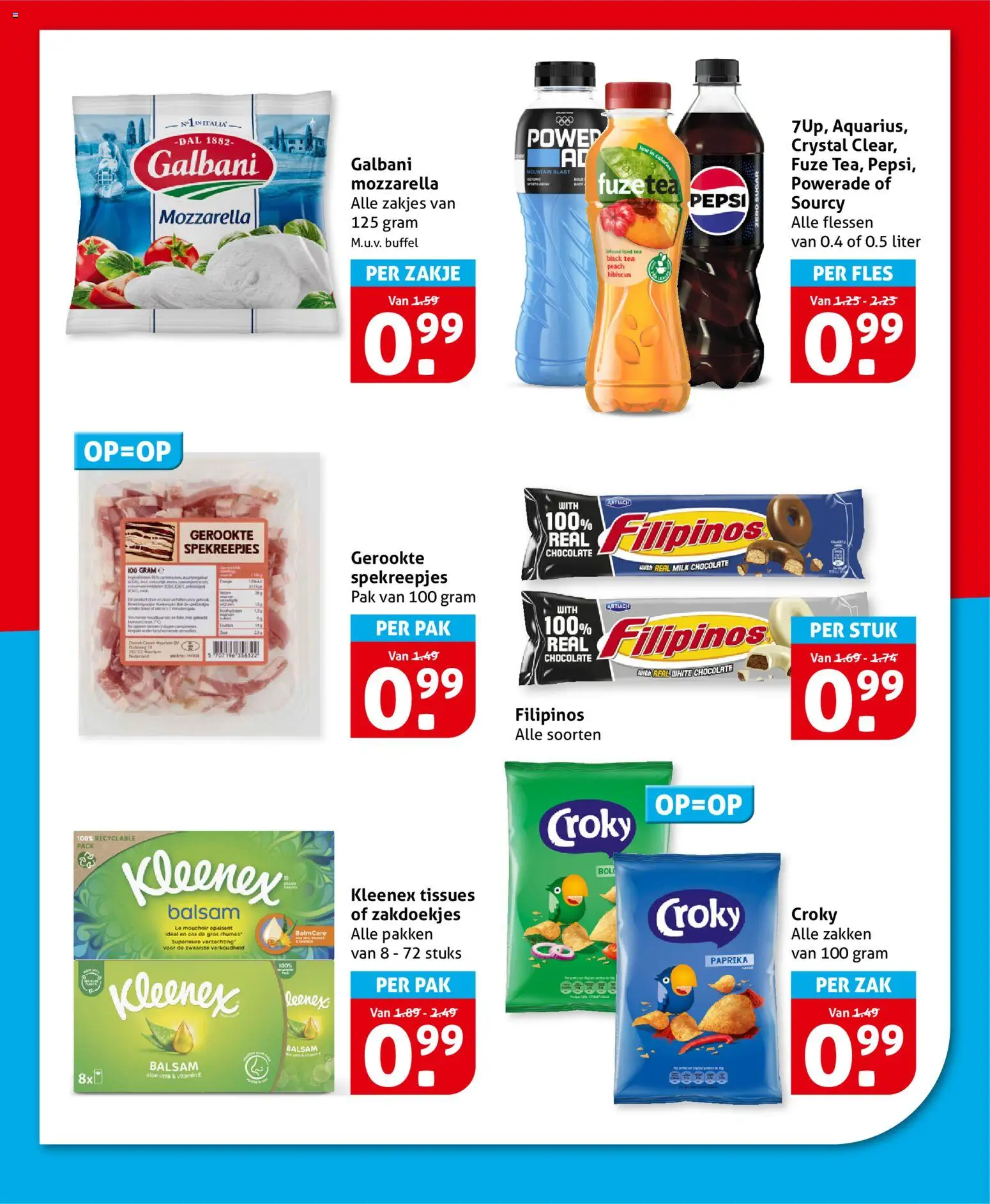 {H1} | Pagina: 6 | Producten: Fles, Zak, Kész piskótalap, Tissues