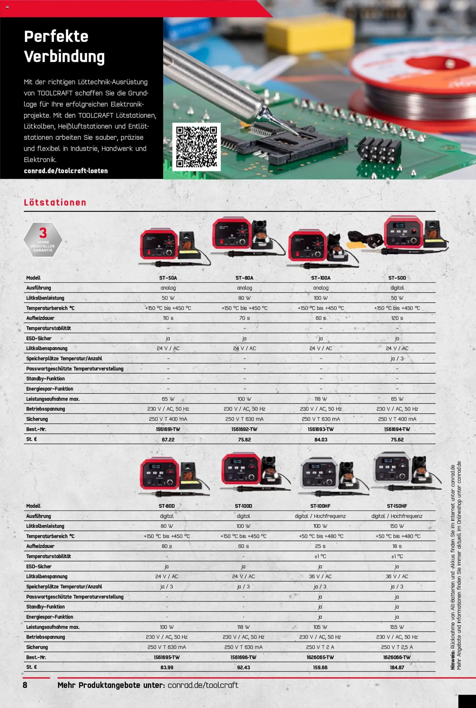 Conrad Toolcraft Katalog – gültig ab 07.09.2026 | Seite: 8