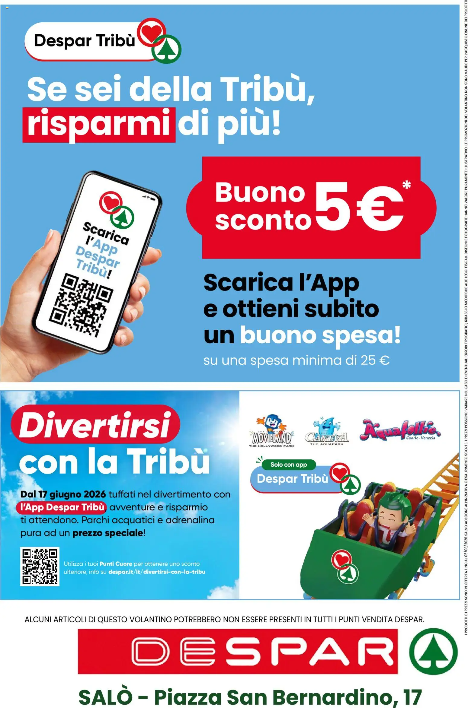 Volantino Despar del 23/07/2026 | Pagina: 16 | Prodotti: The