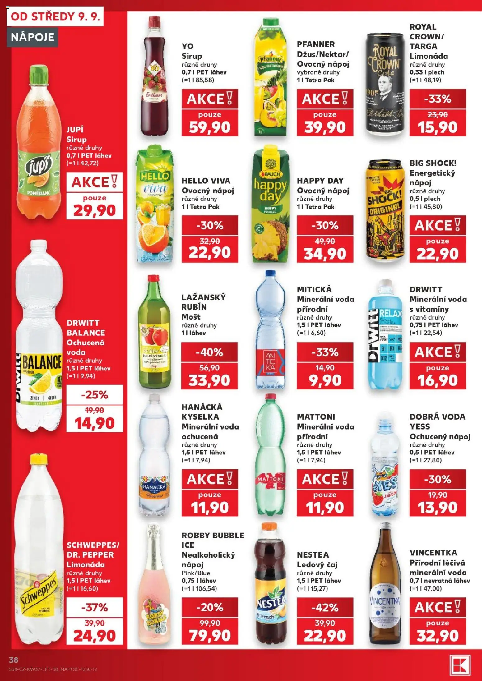 Kaufland leták - Kolín od 09.09.2026 | Strana: 38