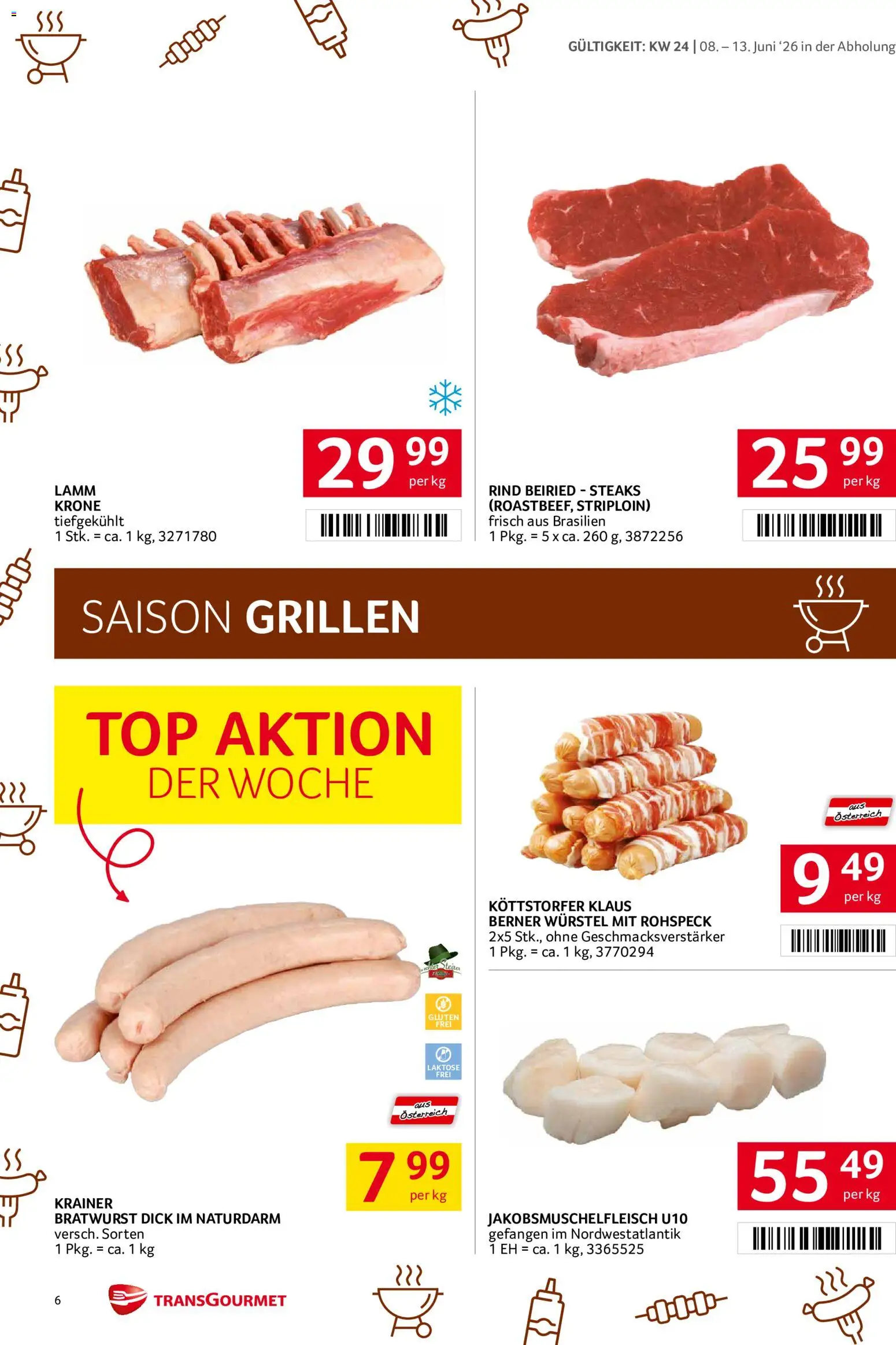 Transgourmet Flugblatt gültig ab 08.06.2026 | Seite: 6