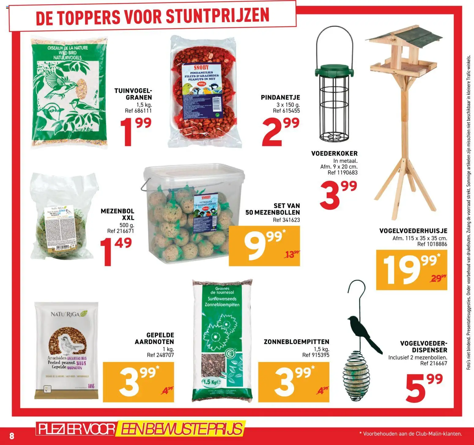 {H1} | Pagina: 8 | Producten: Granen, Zonnebloempitten, La