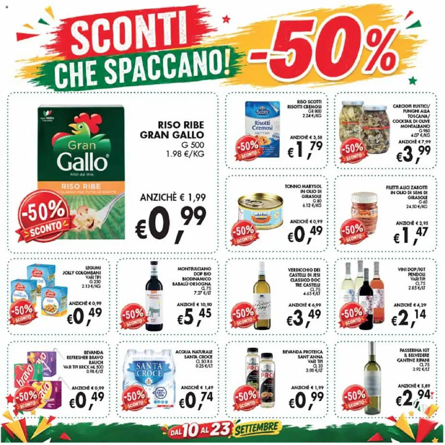 Volantino Coal del 10/09/2026 | Pagina: 4 | Prodotti: Cocktail, Tonno, Olio di girasole, Semi di girasole
