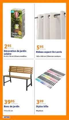 Action - Prévisualisation de Action catalogue valide à partir de 17/06/2026 | Page: 23 | Produits: Rideau