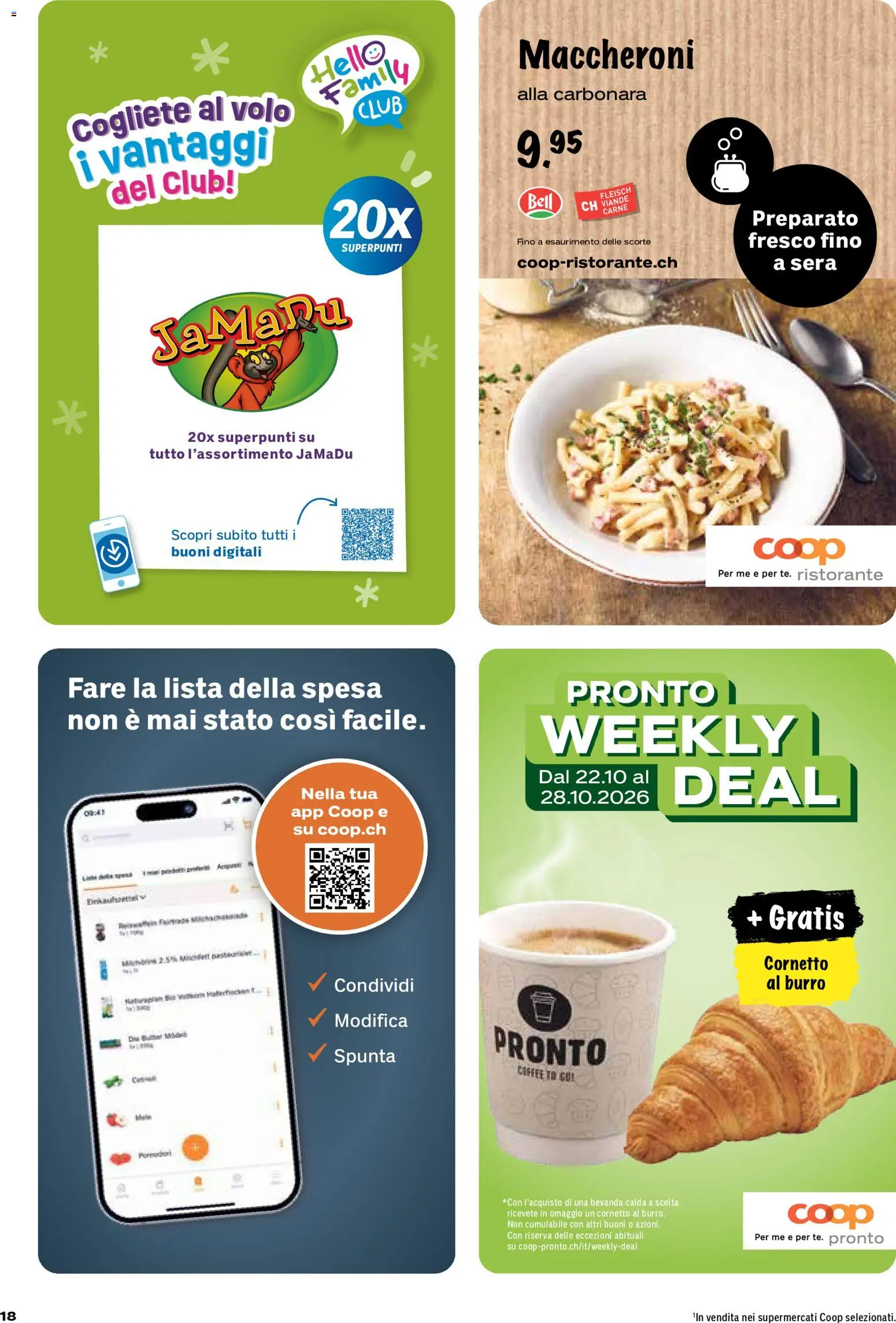 Coop aktionen IT – gültig ab 22.10.2026 | Seite: 18