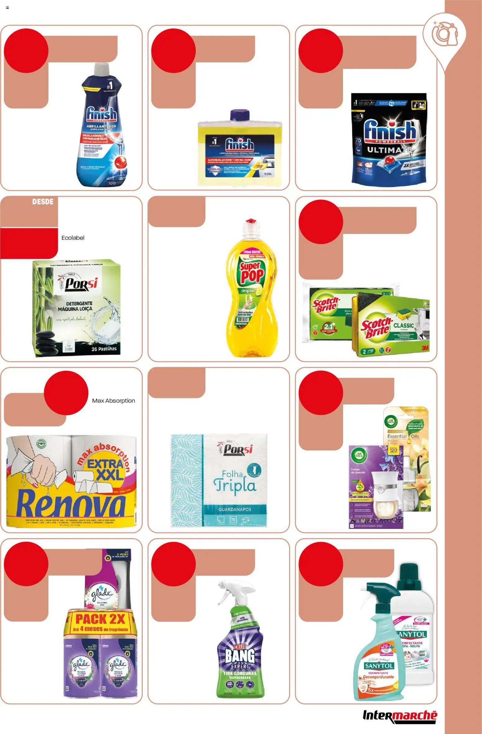 Intermarché folheto │ válido de 28.05.2026 | Página: 39 | Produtos: Agua, Fragrância, Guardanapos, Detergente