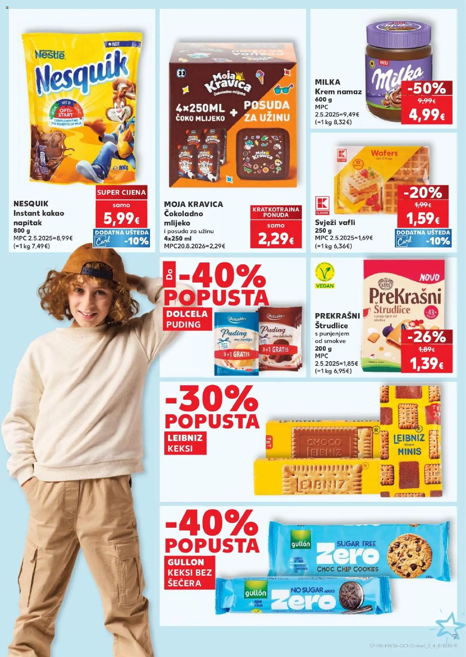 Kaufland katalog | vrijedi od 02.09.2026 | Stranica: 7 | Proizvodi: Mlijeko, Cokoladno mlijeko, Nesquik, Kakao