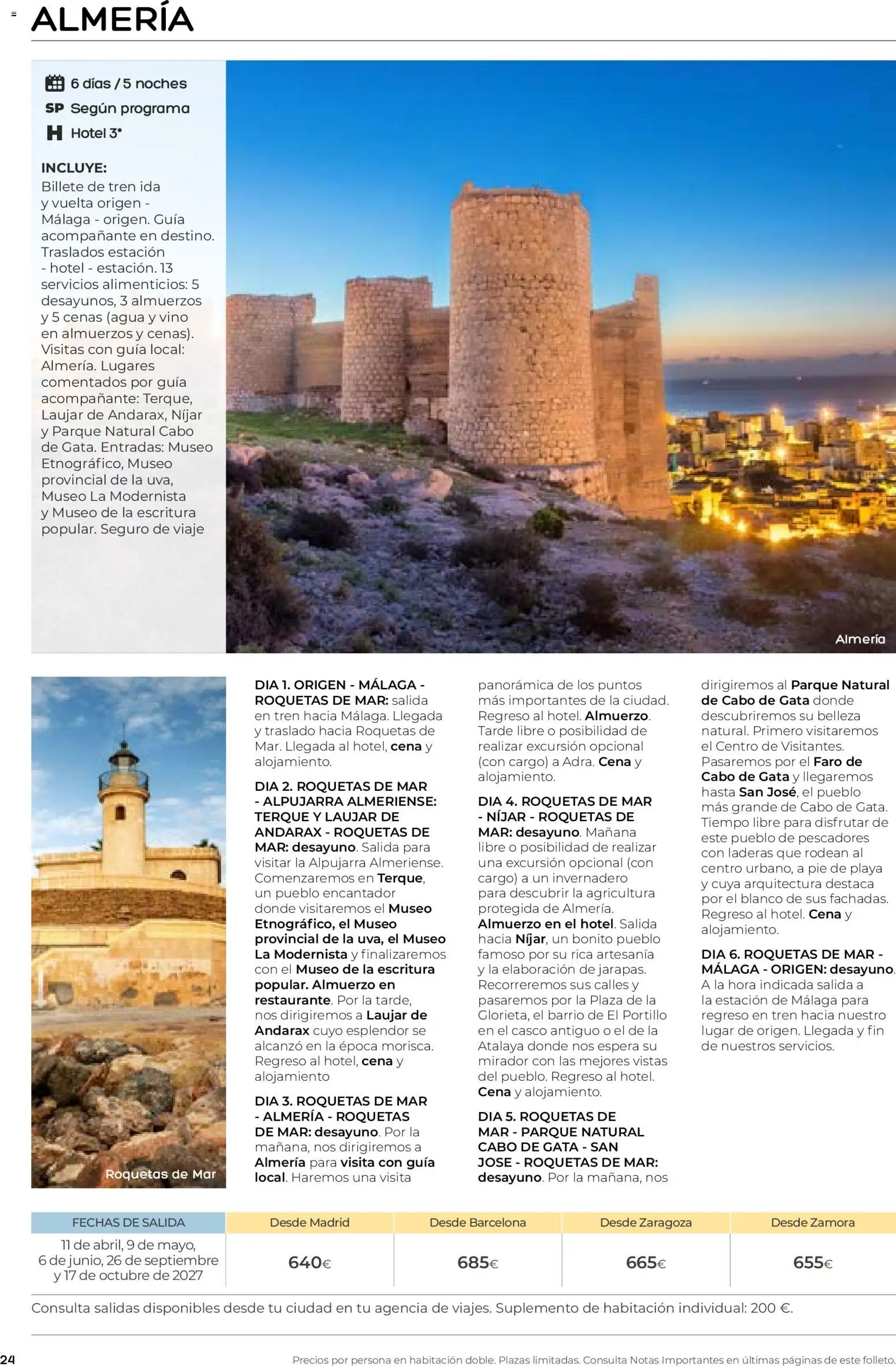 Viajes El Corte Inglés folleto Destinos Otoño y Primavera │ válido desde el 01/07/2026 | Página: 24 | Productos: Vino, Agua