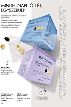 Katalógus Oriflame 2026/09 - amely érvényes a következő dátumtól: 17.06.2026 | Oldal: 80 | Termékek: Multivitamin