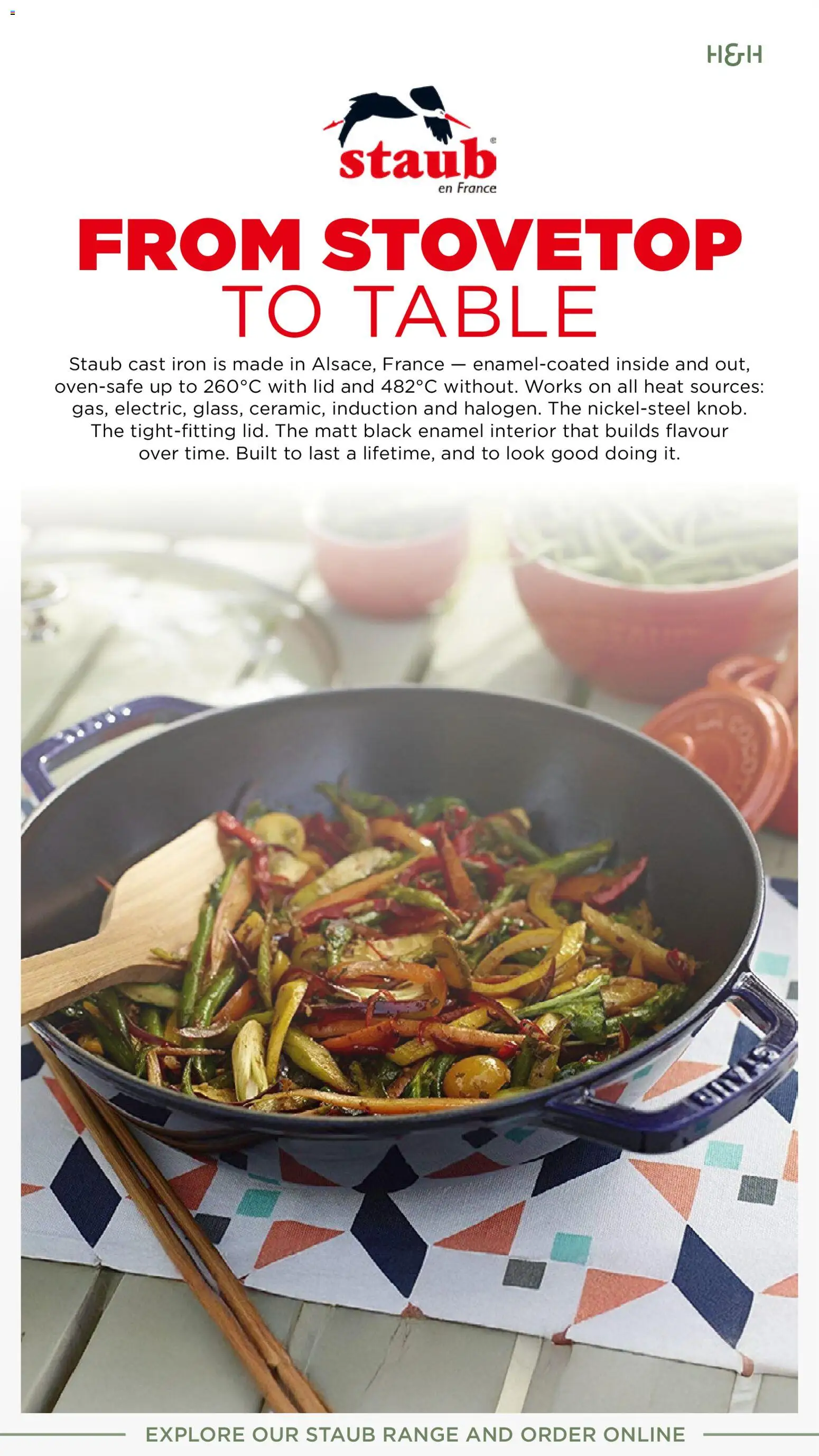 New House and Home catalogue – valid from 30.03.2026 | Page: 8 | Products: Iron, Table, Enamel