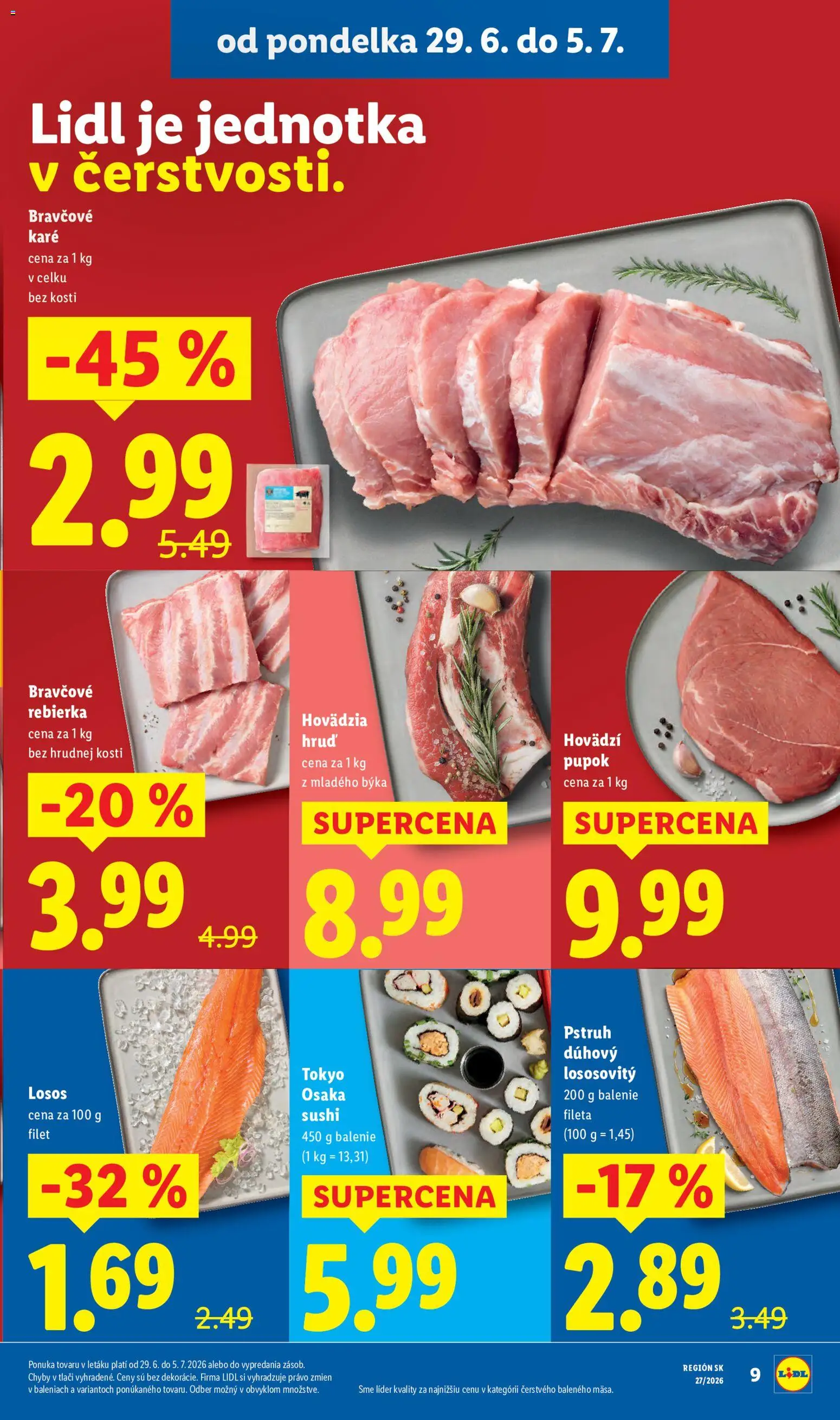 Nové Lidl akcie – leták je platný od 29.06.2026 | Strana: 15