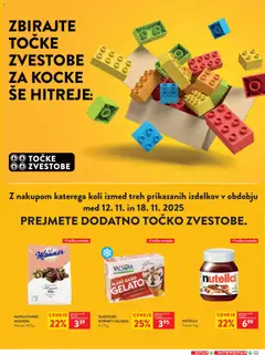 Spar katalog akcije – veljaven od 12.11.2025 | Stran: 25 | Izdelki: Med, Napolitanke, Sladoled, Nutella