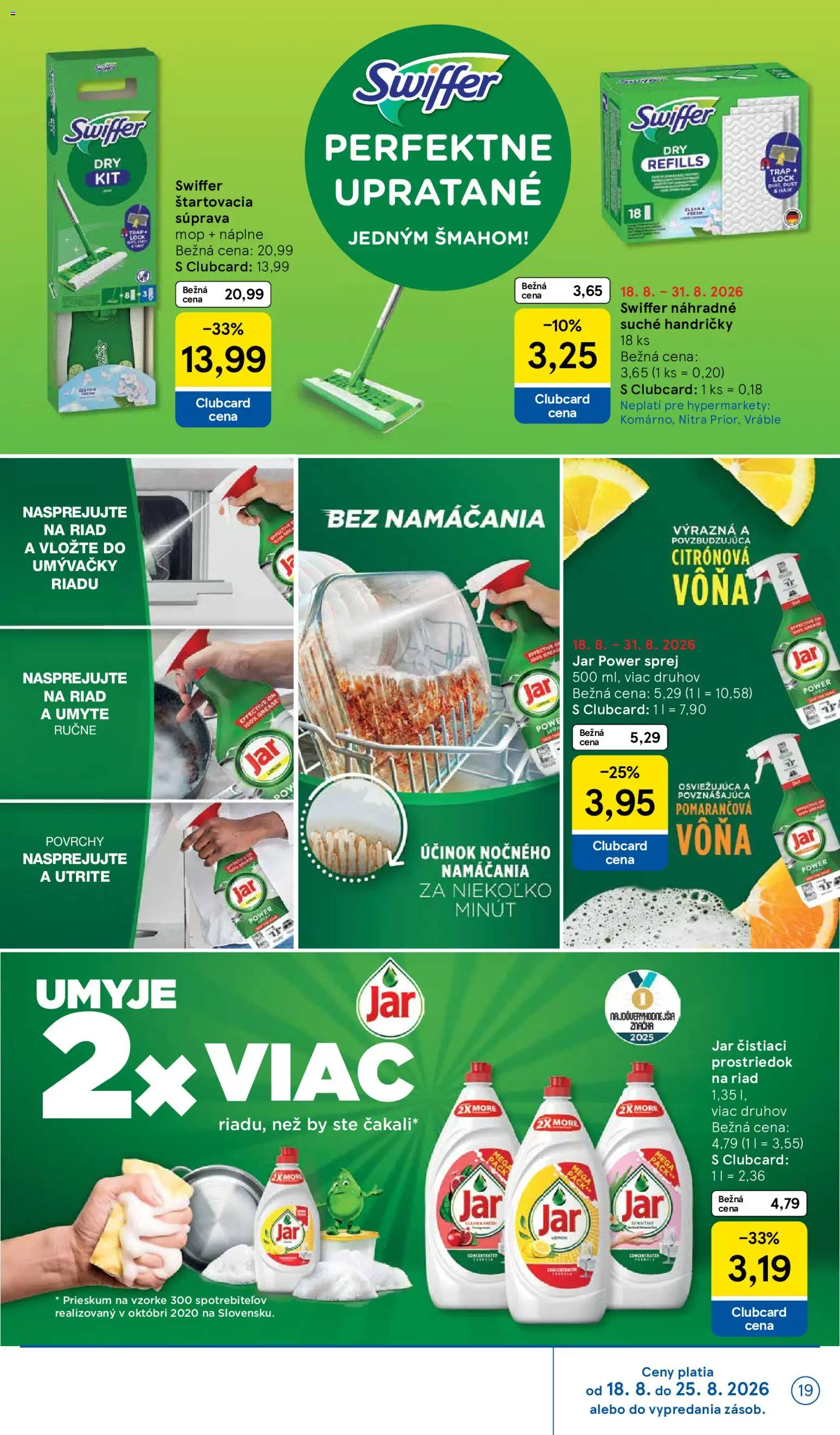 Nové Tesco akcie – leták je platný od 19.08.2026 | Strana: 19