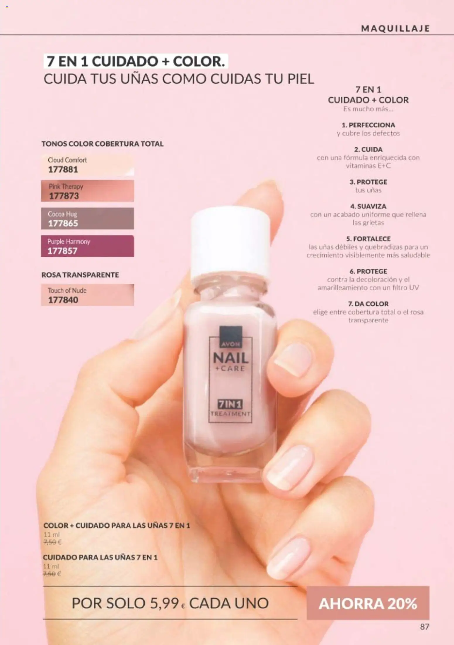 Catálogo AVON Black Friday │ válido desde el 01/11/2026 | Página: 87 | Productos: Maquillaje