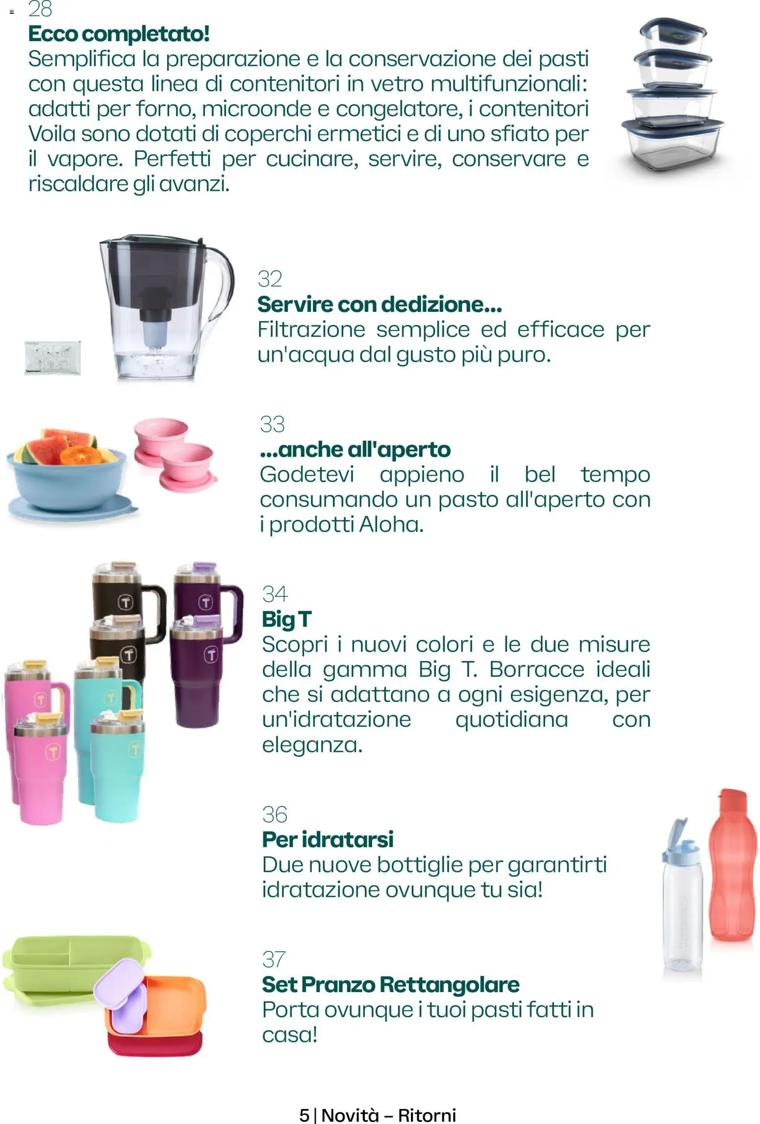 Volantino Tupperware del 01.05.2026 | Pagina: 5 | Prodotti: Microonde
