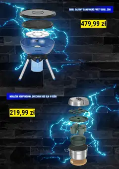 Pogląd oferty "Decathlon Gazetka - Oferta sezonowa" - ważna od 01.06.2026 | Strona: 4 | Produkty: Grill, Grill gazowy