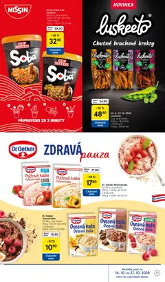 Náhled letáku Dr. Oetker Rýžová kaše, 50-52 g, více druhů od 30.09.2026 | Strana: 17