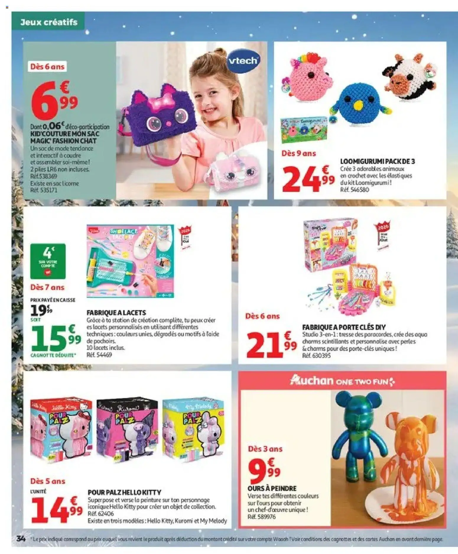 {H1} | Page: 34 | Produits: Sac, Porte, Élastiques, Jeux