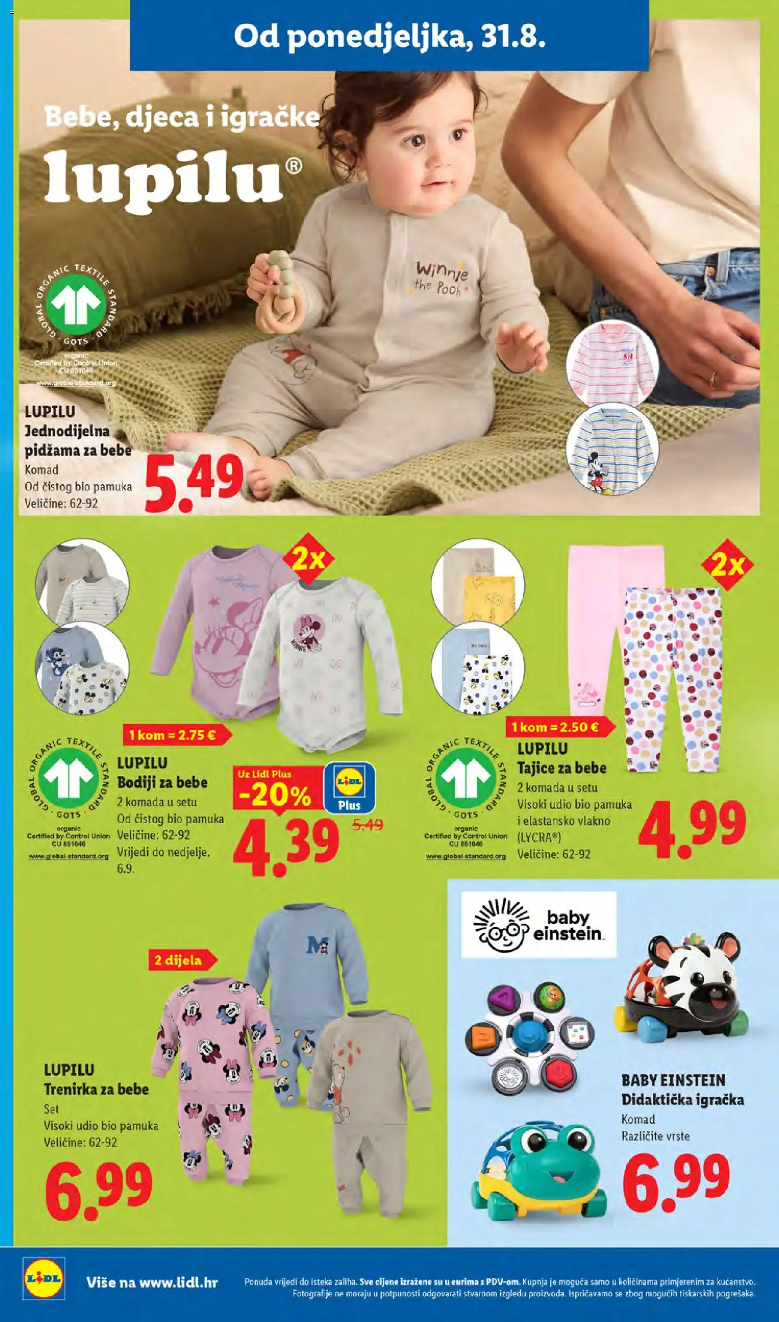 Lidl katalog | vrijedi od 31.08.2026 | Stranica: 30 | Proizvodi: Pidžama, Tajice, Didakticka igračka, Igračka