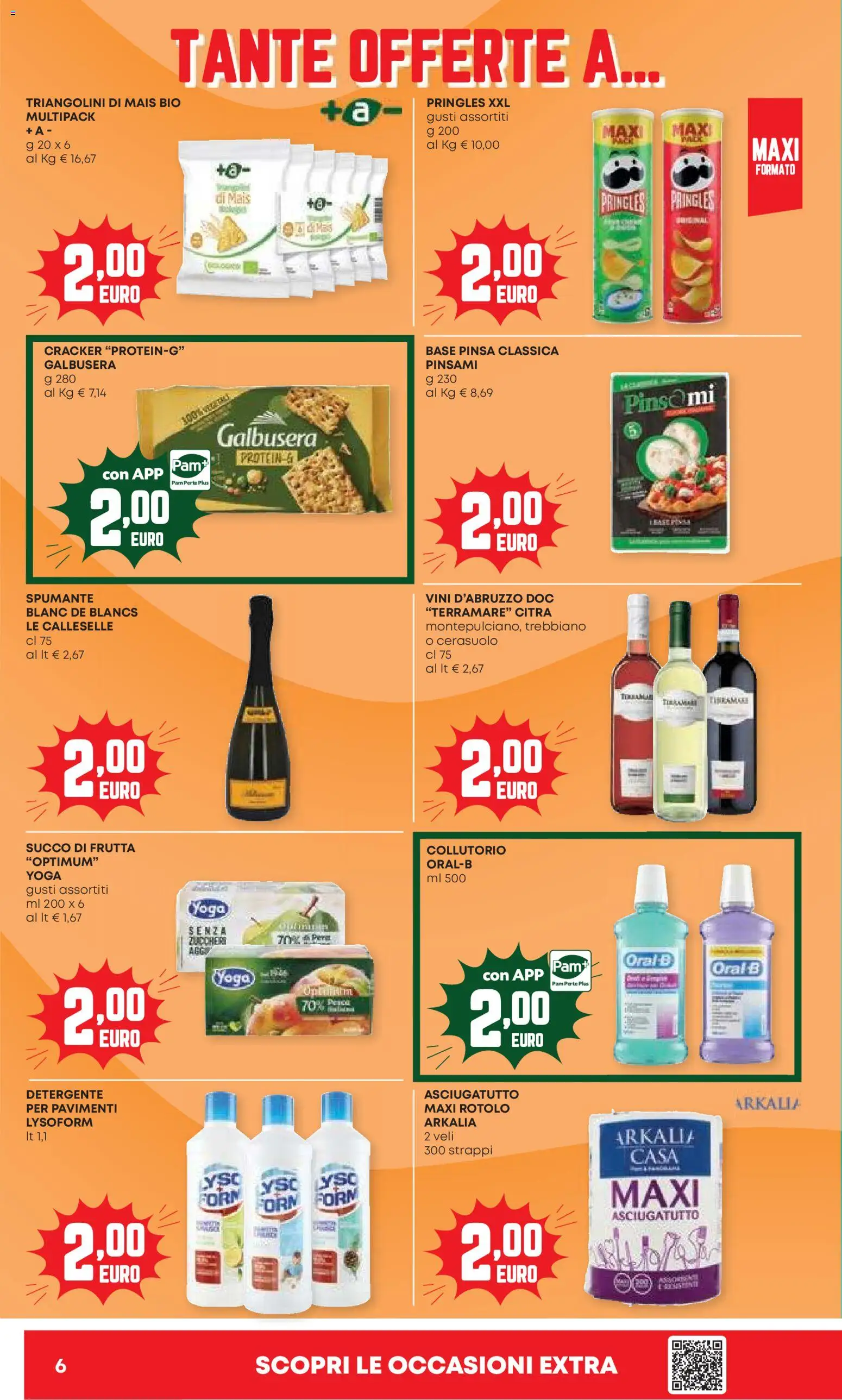 Volantino Panorama del 24/09/2026 | Pagina: 6 | Prodotti: Succo, Frutta, Spumante, Asciugatutto