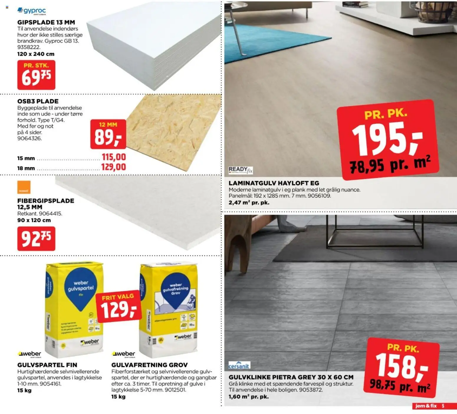 Jem & fix tilbudsavis – gyldig fra 18/10/2026 | Side: 5 | Produkter: Søm