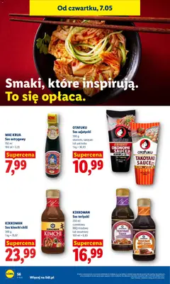 Náhled letáku Lidl Polsko leták od 07.05.2026 | Strana: 56 | Produkty: Vegan, Kimchi