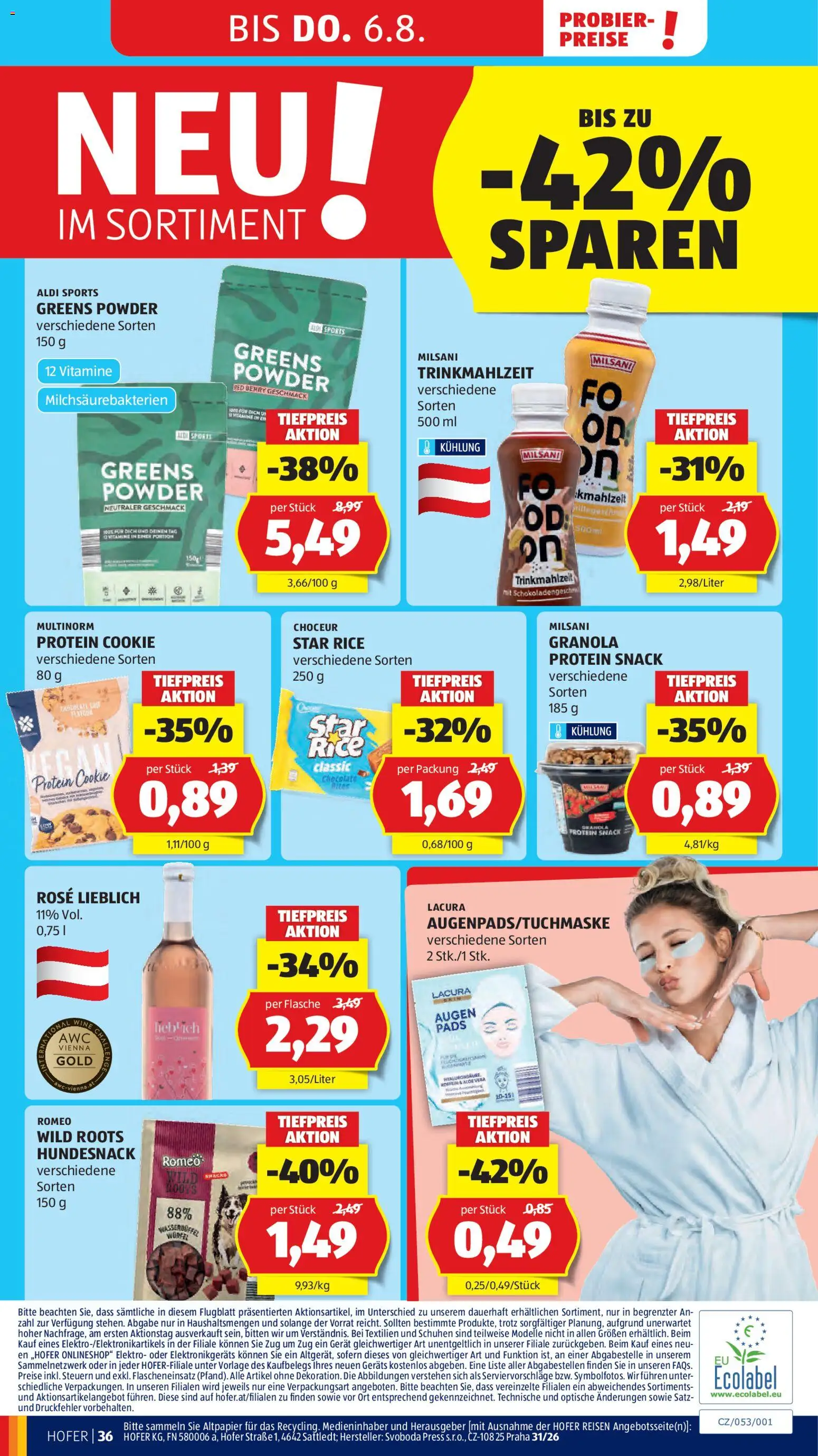 Hofer Flugblatt ab (24.07.2026) ✳️ Angebote, Aktionen — page 48
