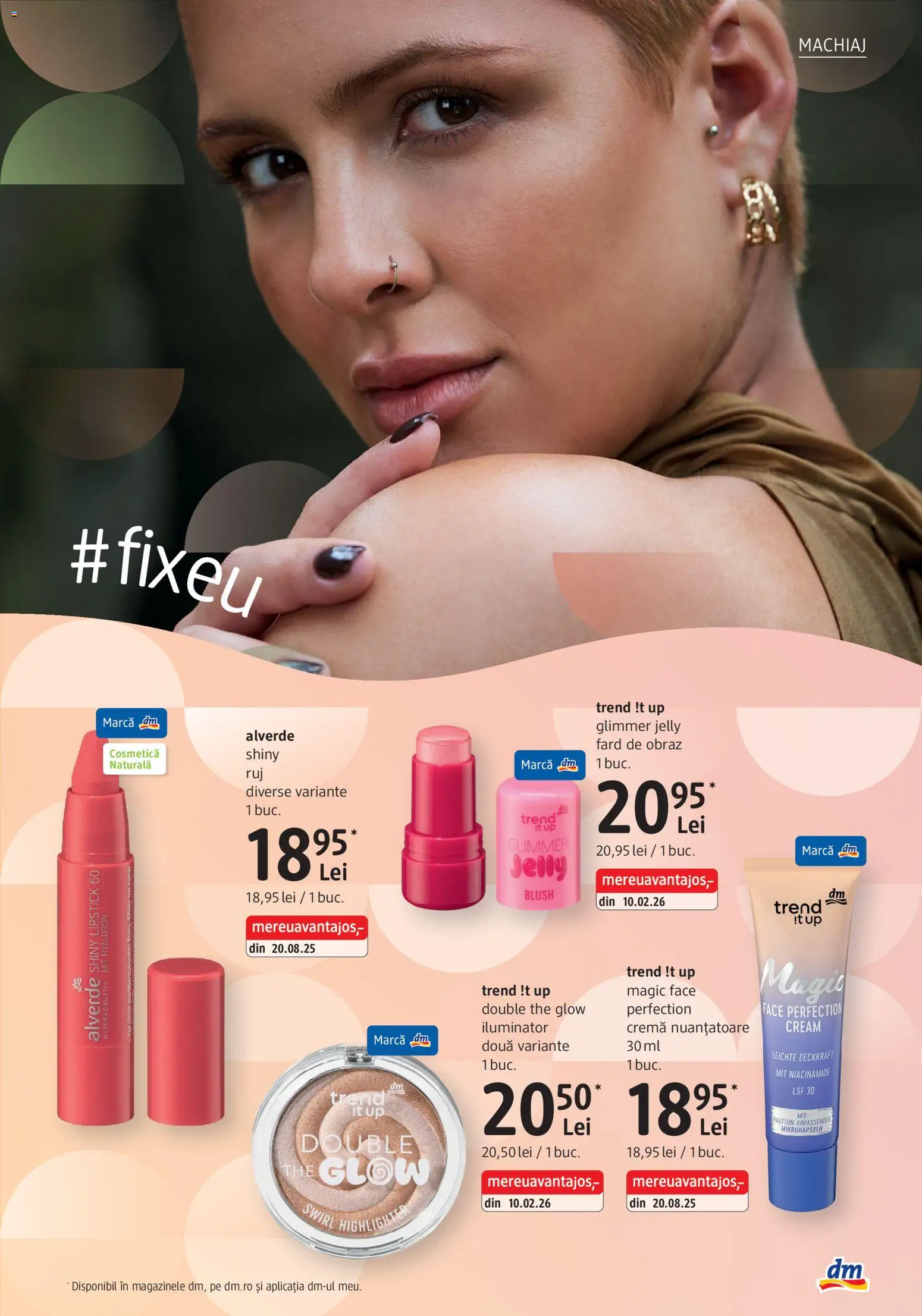 Noul catalog DM drogeriemarkt – valabil de la 01.10.2026 | Pagină: 5 | Produse: Magic, Machiaj, Iluminator, Cremă