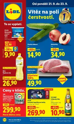 Náhled letáku Lidl aktuální leták od 21.09.2026