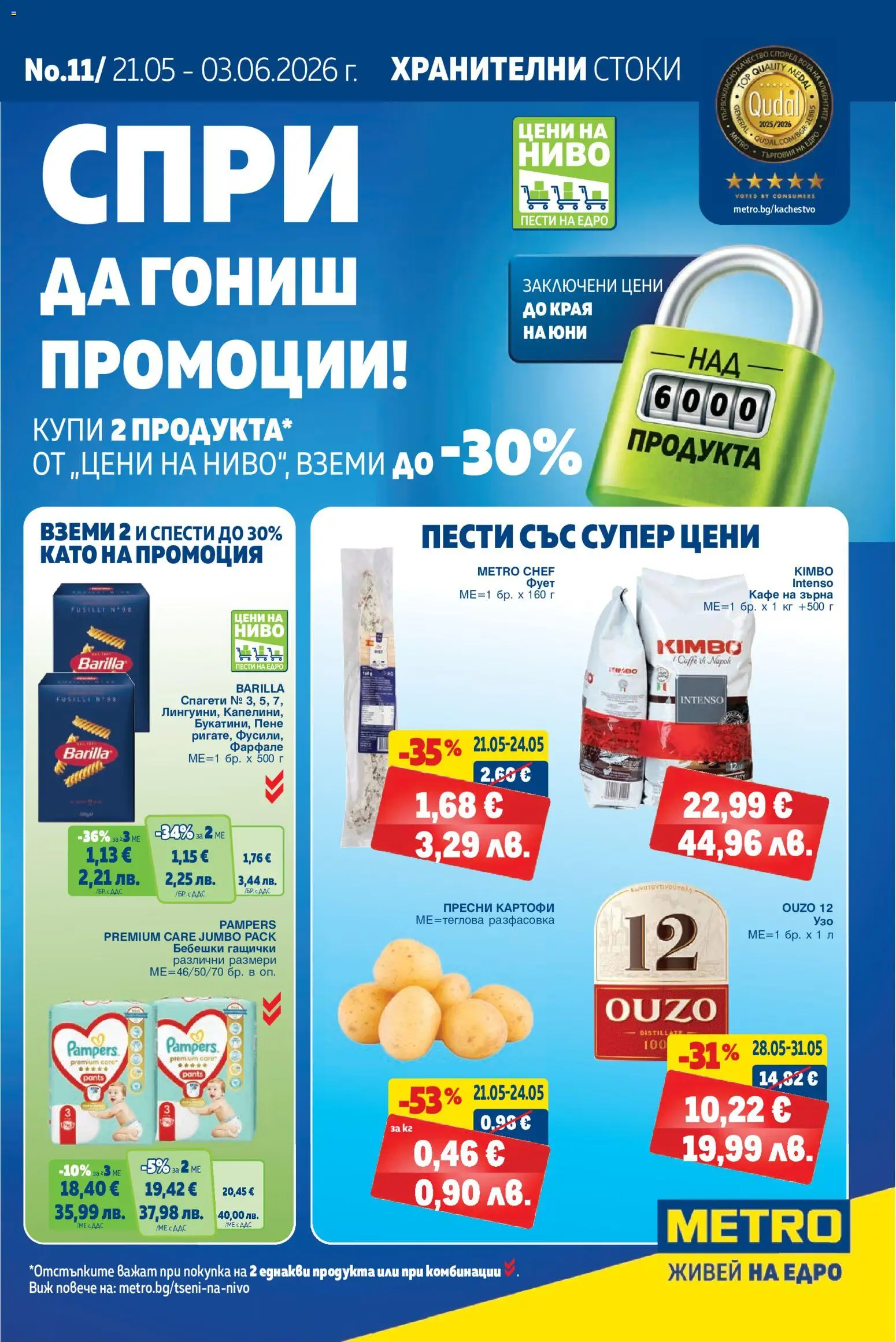 {H1} | Страница: 1 | Продукти: Картофи, Кафе на зърна, Кафе, Спагети