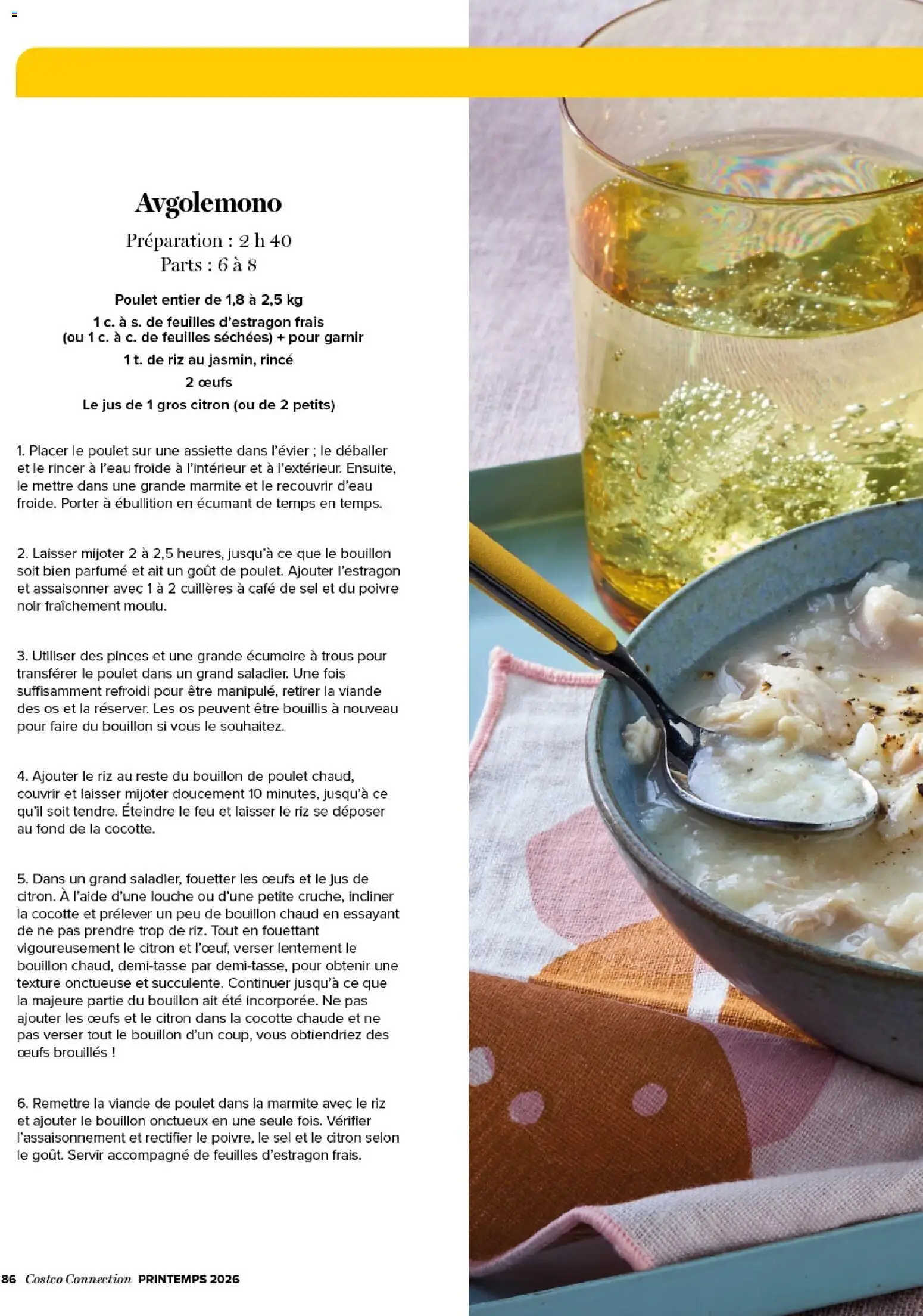 {H1} | Page: 86 | Produits: Citron, Cuillères, Pinces, Café