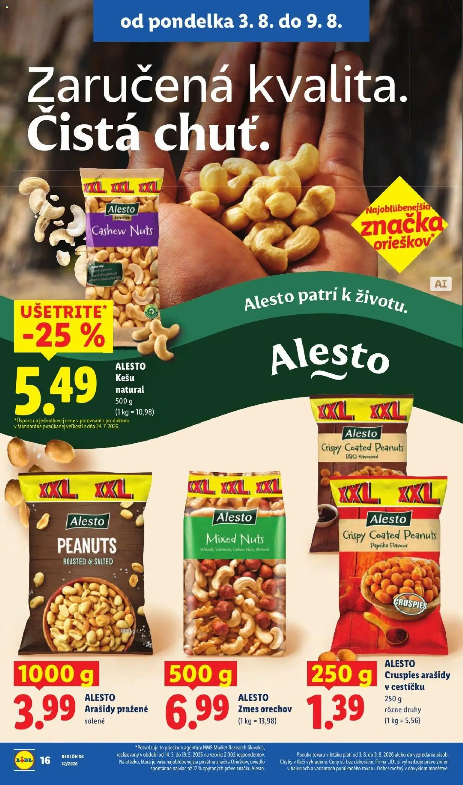 Nové Lidl akcie – leták je platný od 03.08.2026 | Strana: 24