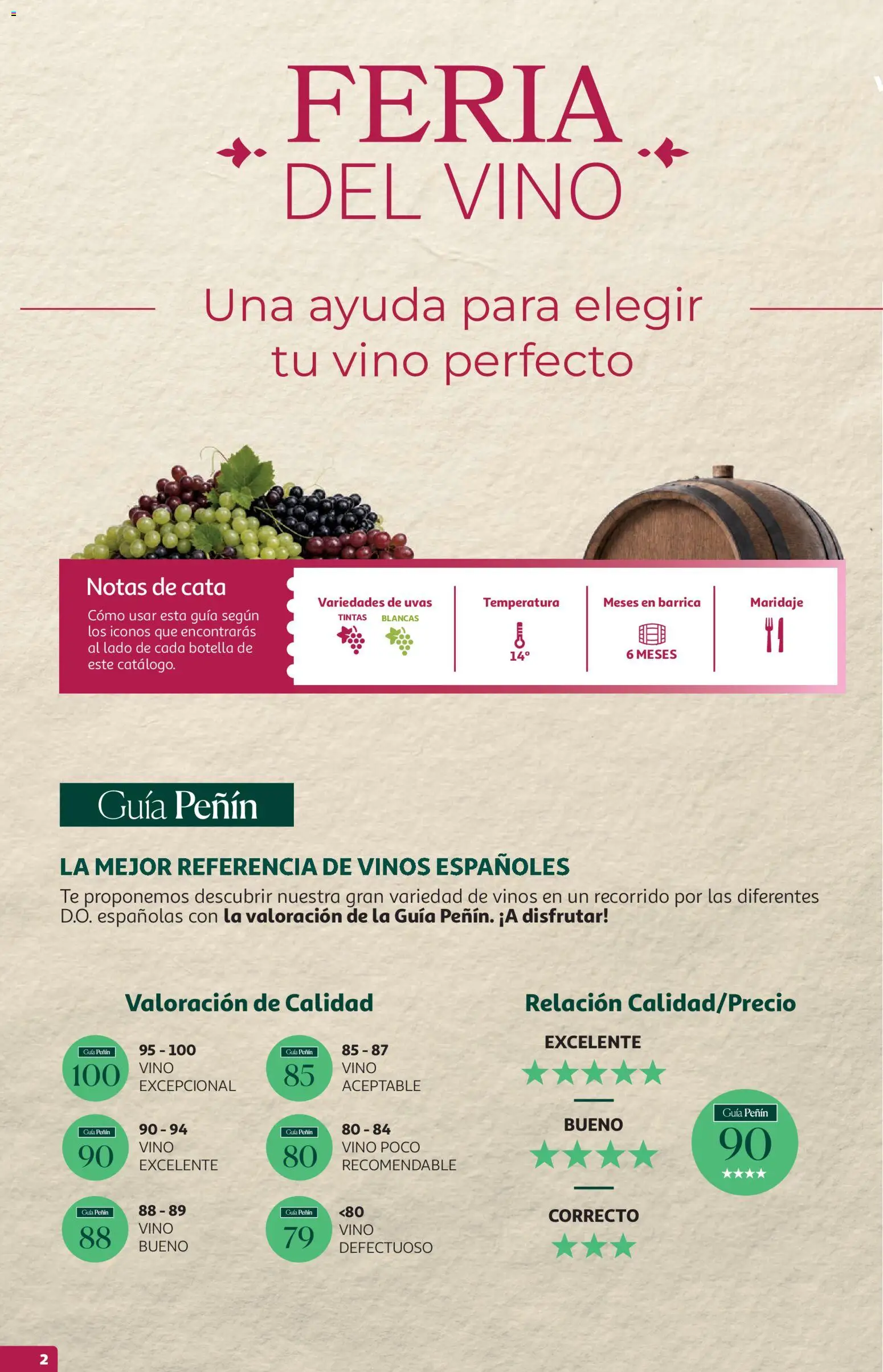 Alcampo - HG Castilla La Mancha │ válido desde el 08/10/2026 | Página: 2 | Productos: Uvas, Vino, Té