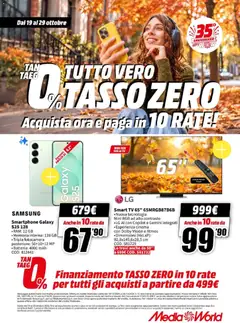 Anteprima del volantino Media World volantino valido a partire dal 19/10/2026