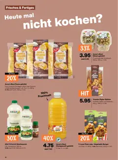 Anna's Best Orangensaft gekühlt, 2 Liter ab 09.07.2026 gültig | Seite: 10 | Produkte: Dressing, Burger, Orangensaft, Pasta