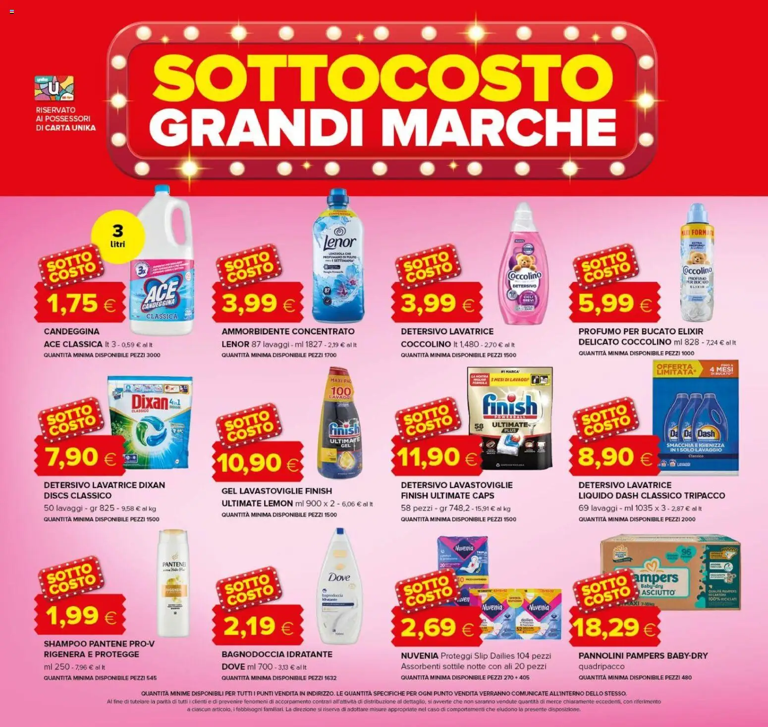 Volantino Oasi del 04/09/2026 | Pagina: 4 | Prodotti: Pannolini, Proteggi slip, Slip, Assorbenti