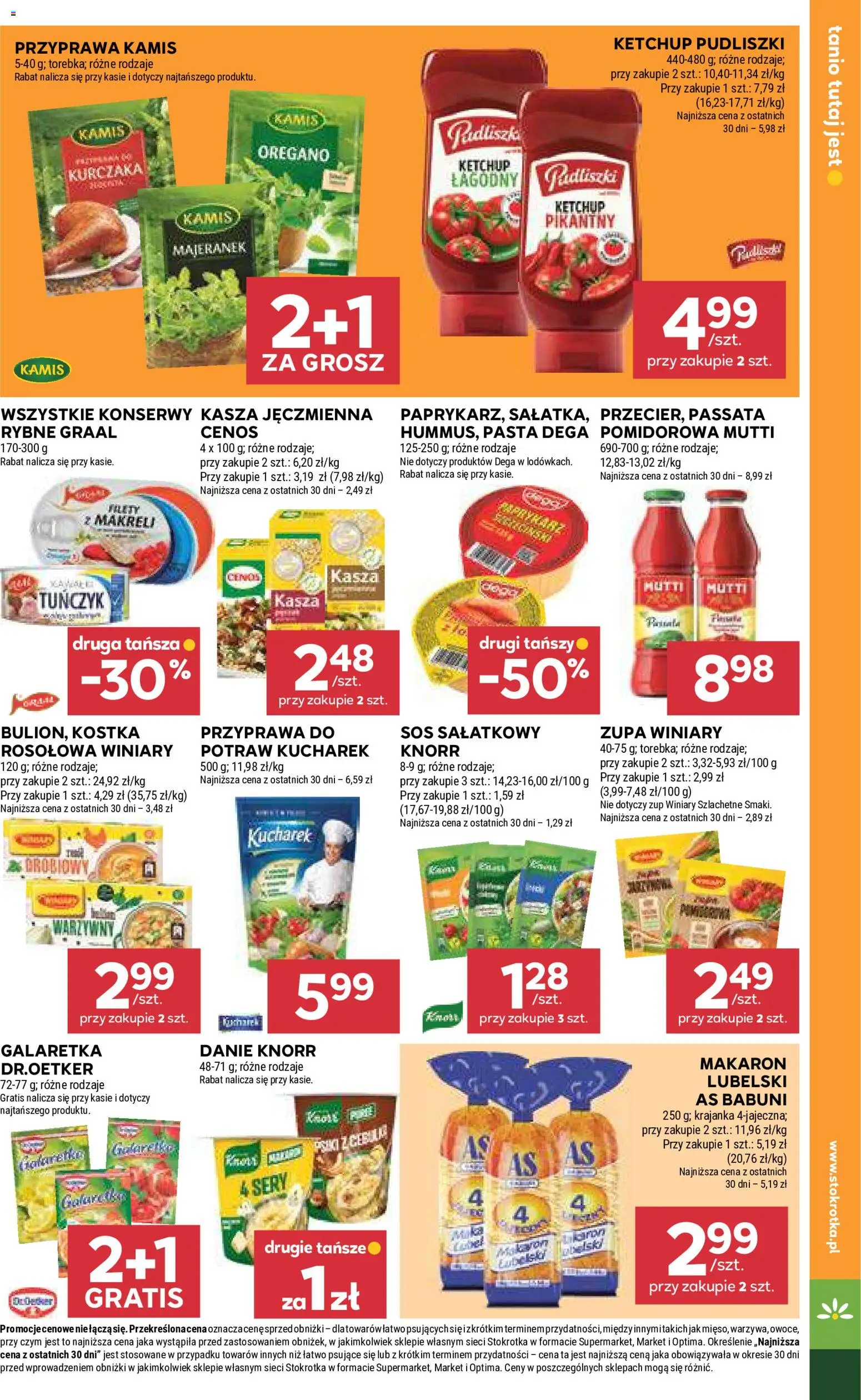 Stokrotka gazetka od 21.05.2026 | Strona: 35 | Produkty: Oregano, Majeranek, Kasza jęczmienna, Zupa