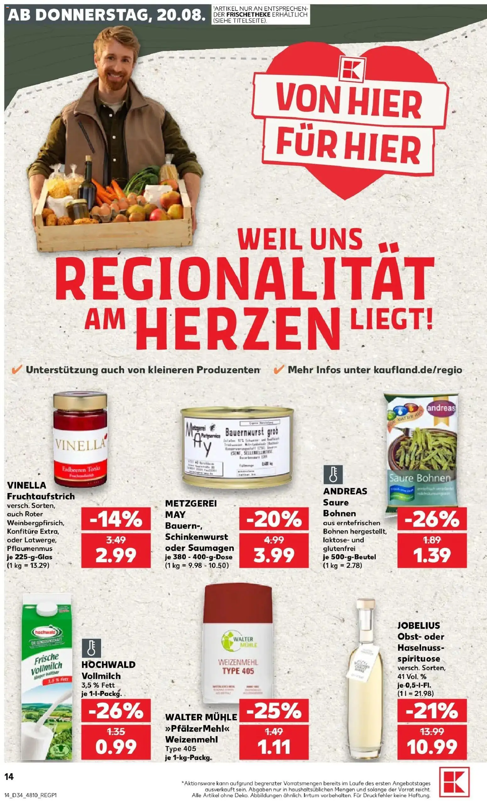 Kaufland Prospekt Worms – gültig ab 20.08.2026 | Seite: 14