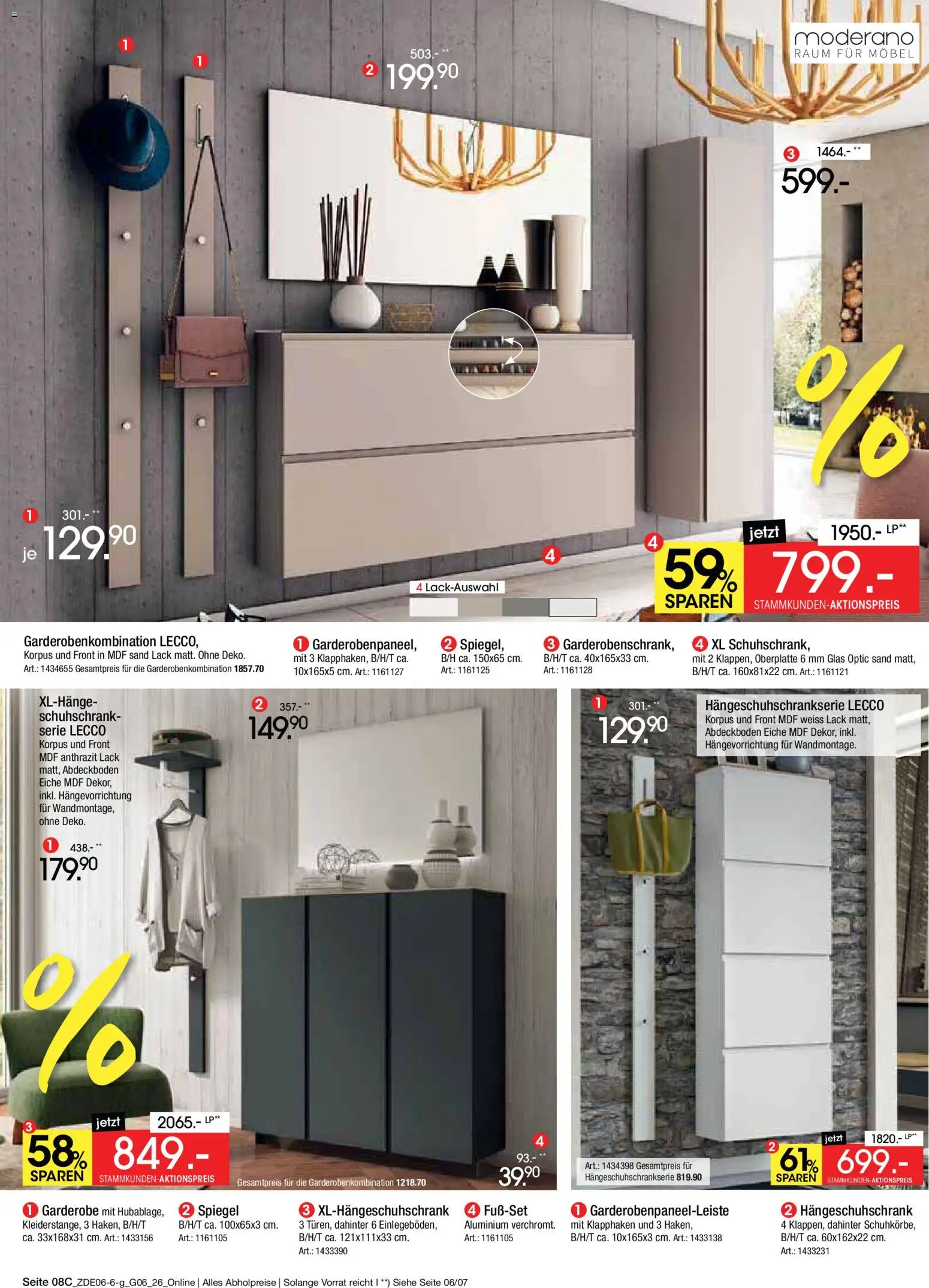 Zurbrüggen Mega Sparpreise – gültig ab 08.06.2026 | Seite: 14 | Produkte: Spiegel
