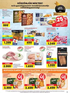 Spar akciós újság - amely érvényes a következő dátumtól: 2026.08.06. | Oldal: 5
